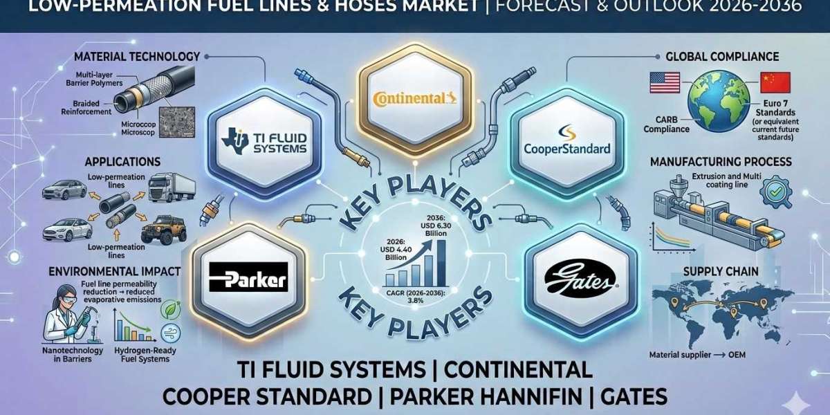 Low-Permeation Fuel Lines Market to Reach USD 6.3B by 2036 Amid Emission Rules