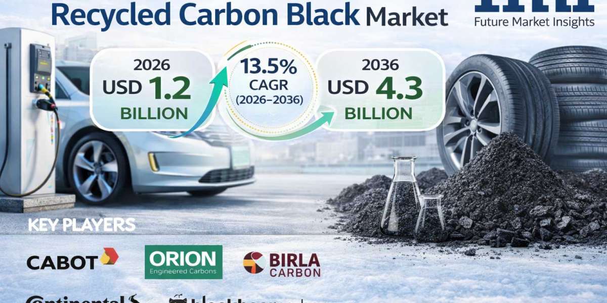 EV Conductive Tire Recycled Carbon Black Market to Reach USD 4.3 Billion by 2036 at 13.5% CAGR